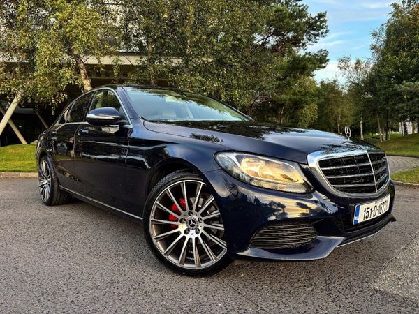 Mercedes-Benz C-Class Saloon, Diesel, 2015, Blue