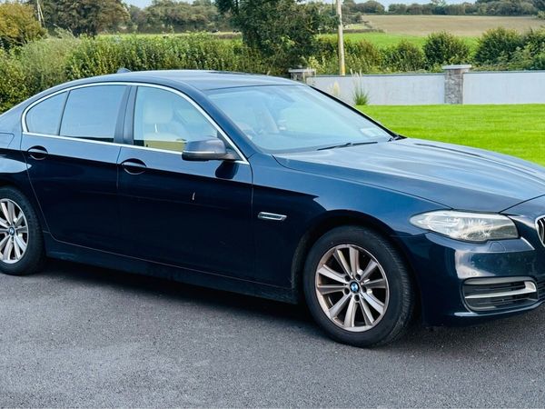 BMW 5-Series Saloon, Diesel, 2016, Blue