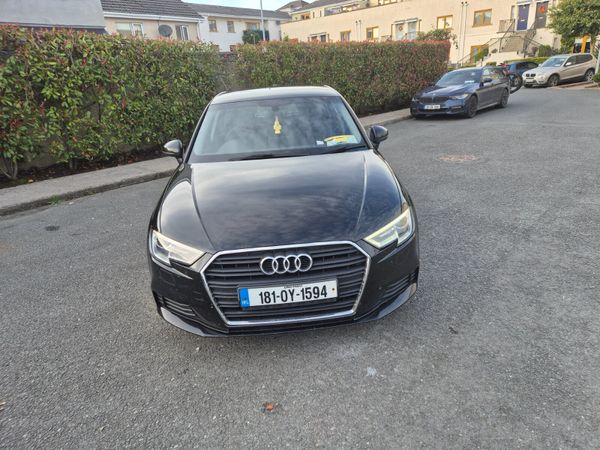 Audi A3 Hatchback, Diesel, 2018, Black