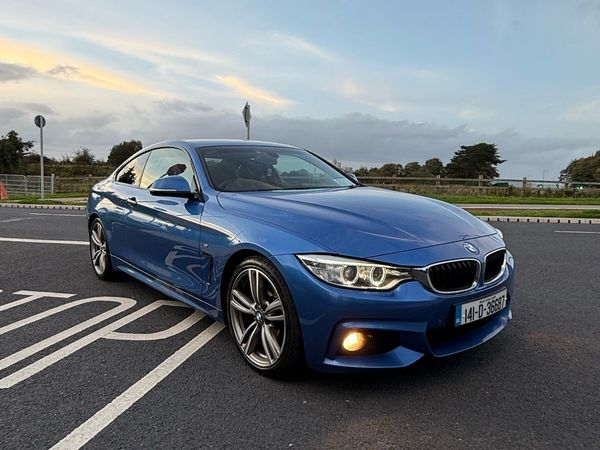 BMW 4-Series Coupe, Diesel, 2014, Blue
