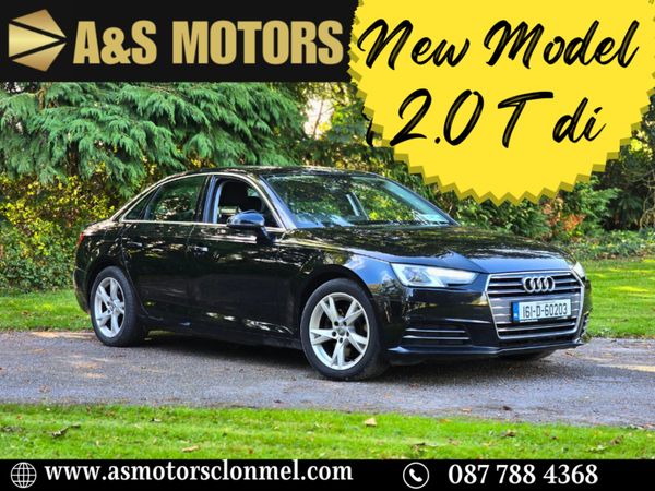 Audi A4 Saloon, Diesel, 2016, Black