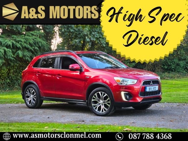 Mitsubishi ASX SUV, Diesel, 2016, Red