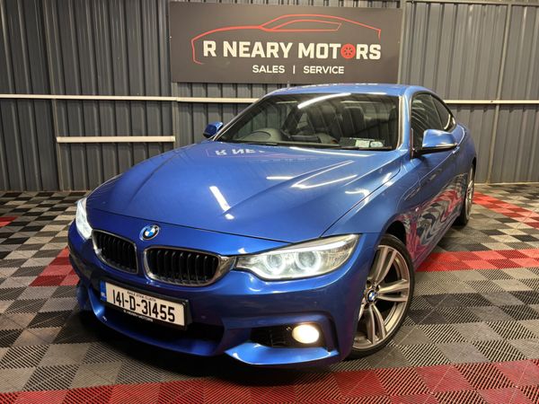 BMW 4-Series Coupe, Diesel, 2014, Blue