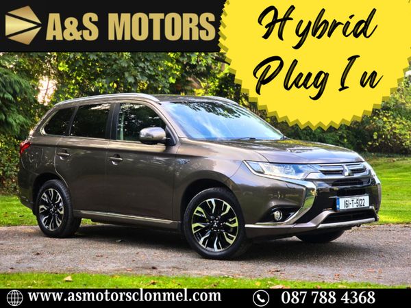 Mitsubishi Outlander SUV, Petrol Plug-in Hybrid, 2016, Brown