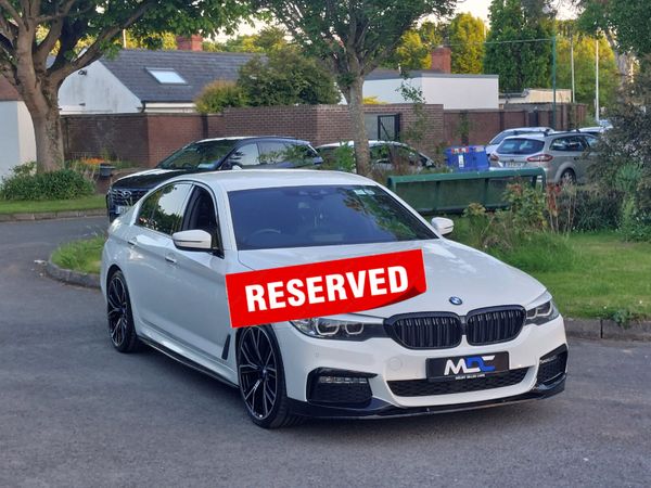 BMW 5-Series Saloon, Diesel, 2017, White