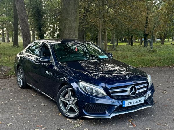 Mercedes-Benz C-Class Saloon, Diesel, 2017, Blue
