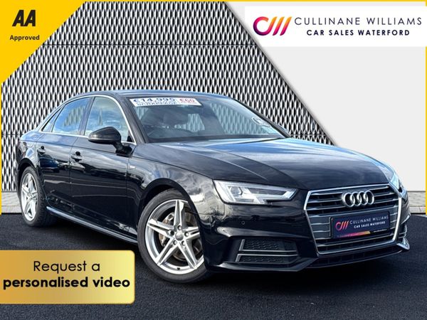 Audi A4 Saloon, Diesel, 2016, Black