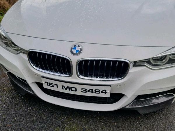 BMW 3-Series Saloon, Petrol Plug-in Hybrid, 2016, White