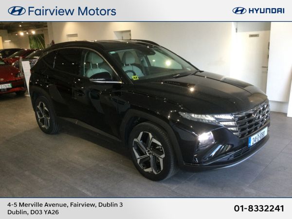 Hyundai Tucson SUV, Petrol Hybrid, 2024, Black
