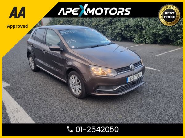 Volkswagen Polo Hatchback, Petrol, 2016, Brown