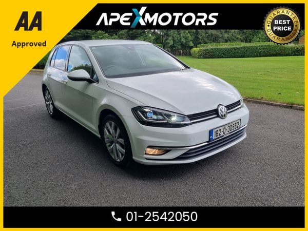 Volkswagen Golf Hatchback, Petrol, 2018, White