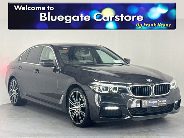 BMW 5-Series Saloon, Petrol Hybrid, 2019, Grey