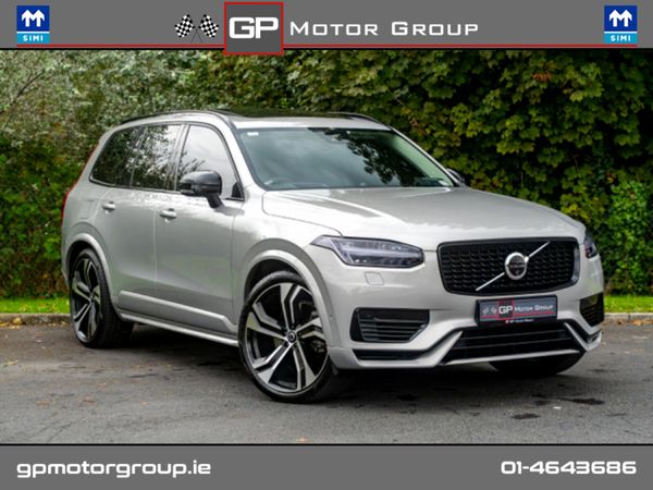 Volvo XC90 Estate, Petrol Plug-in Hybrid, 2024, Silver