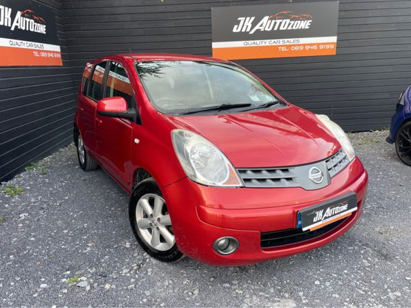 Nissan Note Hatchback, Petrol, 2008, Red