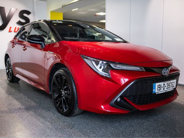 Toyota Corolla Hatchback, Petrol Hybrid, 2019, Red