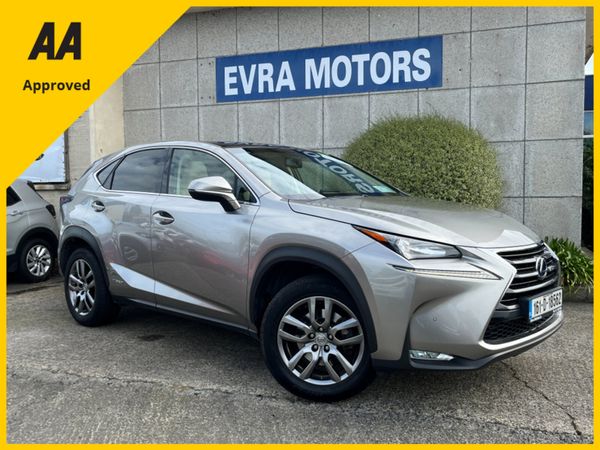 Lexus NX SUV, Petrol Hybrid, 2016, Silver