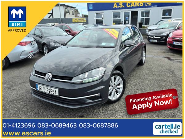 Volkswagen Golf Hatchback, Petrol, 2018, Grey