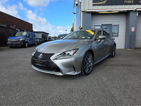 Lexus RC Coupe, Petrol Hybrid, 2016, Silver