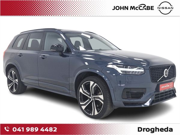 Volvo XC90 SUV, Petrol Plug-in Hybrid, 2024, Blue