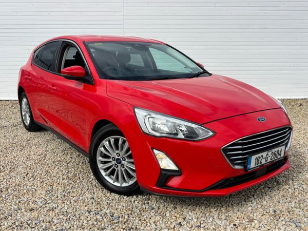 Ford Focus Hatchback, Diesel, 2018, Red