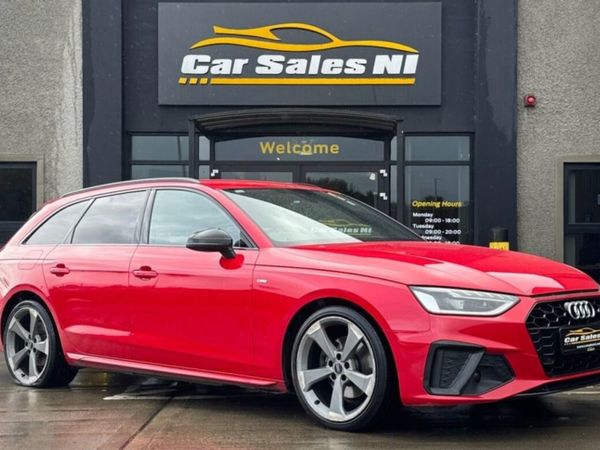 Audi A4 Estate, Diesel, 2021, Red