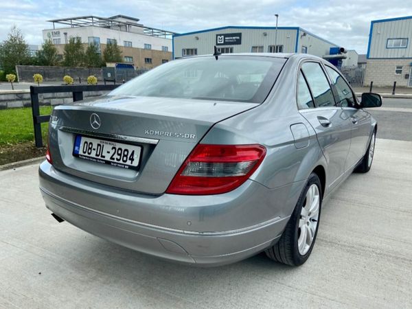 Mercedes-Benz C-Class Saloon, Petrol, 2008, Silver