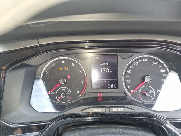 Volkswagen Polo Hatchback, Petrol, 2019, Grey