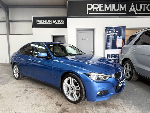 BMW 3-Series Saloon, Petrol Plug-in Hybrid, 2017, Blue