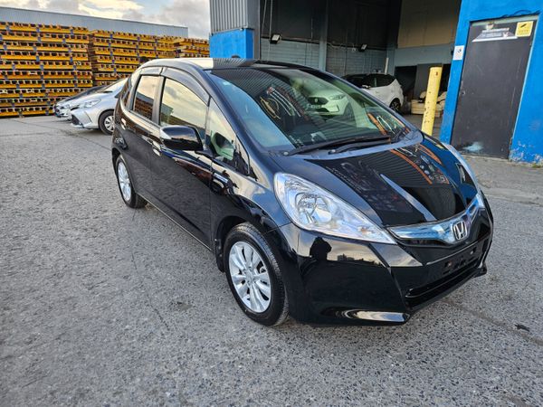 Honda Fit Hatchback, Petrol Hybrid, 2012, Black