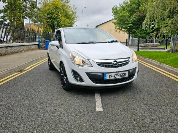 Opel Corsa Hatchback, Petrol, 2012, White