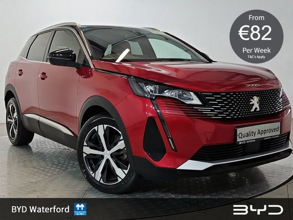 Peugeot 3008 MPV, Petrol, 2021, Red