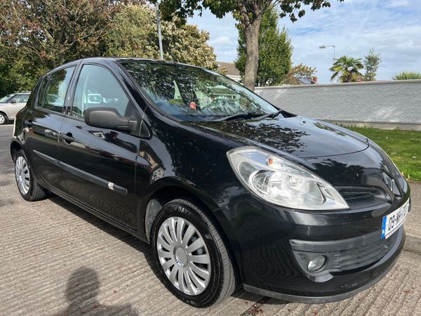 Renault Clio Hatchback, Ethanol Petrol, 2009, Black