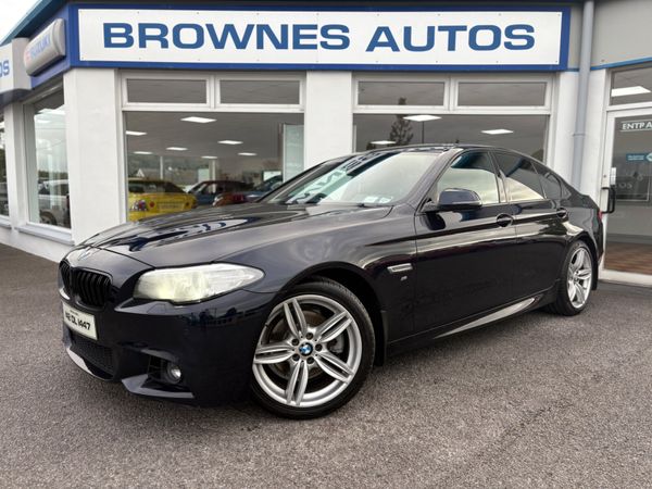 BMW 5-Series Saloon, Diesel, 2014, Black