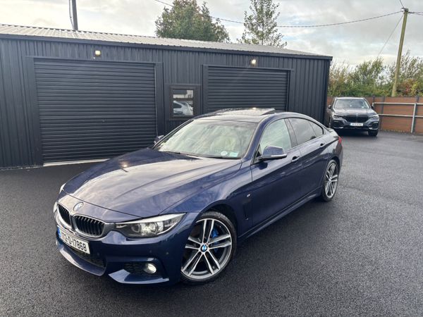 BMW 4-Series Saloon, Diesel, 2017, Blue