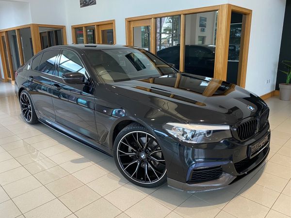 BMW 5-Series Saloon, Diesel, 2019, Black