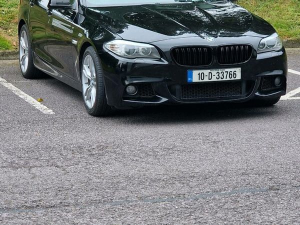 BMW 5-Series Saloon, Diesel, 2010, Black
