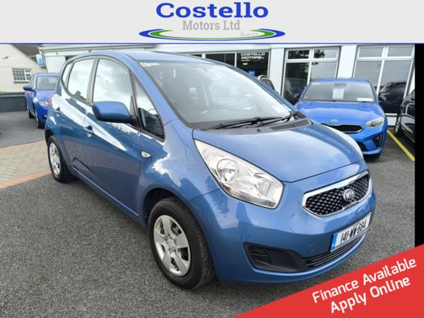 Kia Venga MPV, Petrol, 2014, Blue