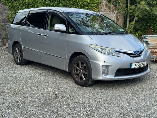 Toyota Estima MPV, Petrol Hybrid, 2012, Silver