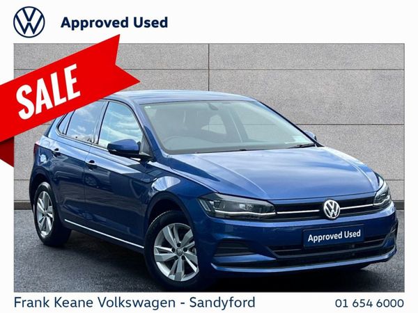 Volkswagen Polo Hatchback, Petrol, 2020, Blue
