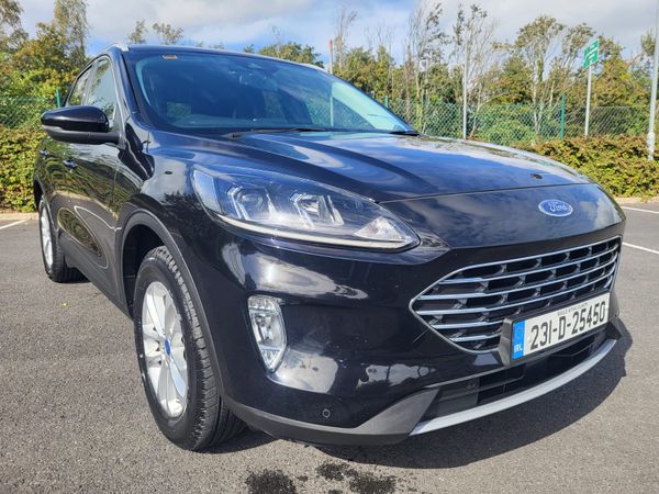 Ford Kuga SUV, Petrol Plug-in Hybrid, 2023, Black
