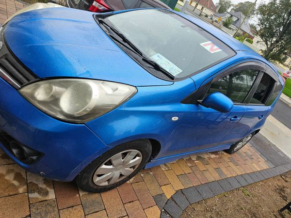 Nissan Note MPV, Petrol, 2008, Blue