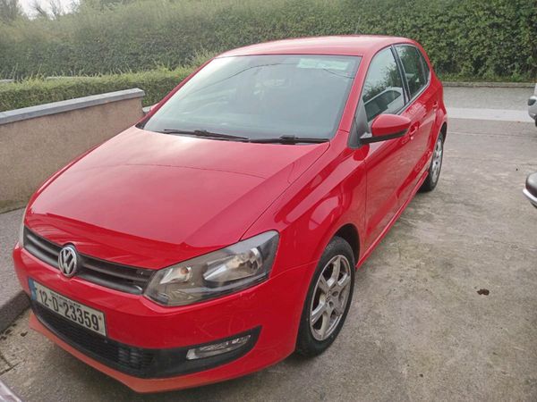 Volkswagen Polo Hatchback, Diesel, 2012, Red