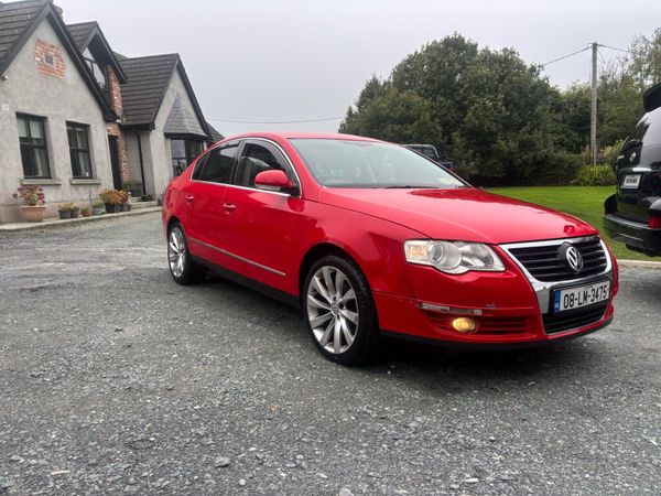Volkswagen Passat Saloon, Diesel, 2008, Red