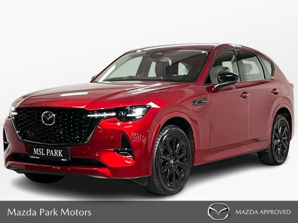 Mazda CX-60 SUV, Petrol Plug-in Hybrid, 2025, Red
