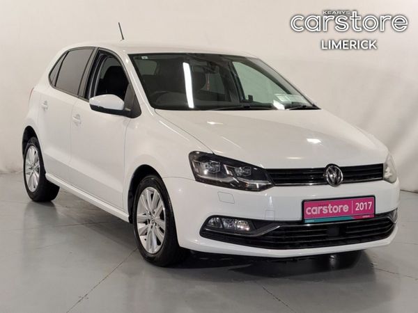 Volkswagen Polo Hatchback, Petrol, 2017, White