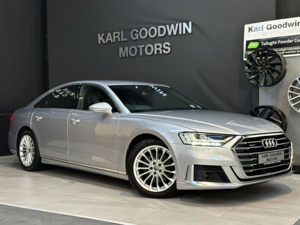 Audi A8 Saloon, Diesel, 2018, Silver