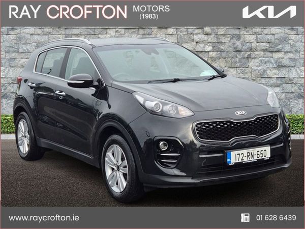 Kia Sportage SUV, Diesel, 2017, Black