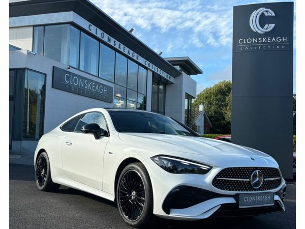 Mercedes-Benz CLE Coupe, Petrol Plug-in Hybrid, 2025, White