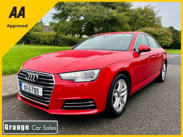 Audi A4 Saloon, Diesel, 2016, Red