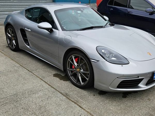 Porsche 718 Coupe, Petrol, 2022, Grey